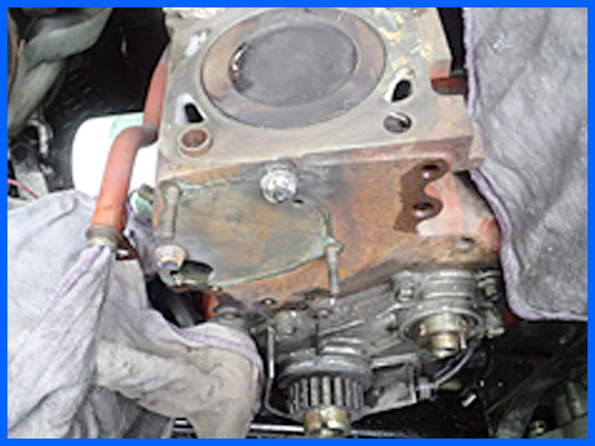 ウォーターPのボルト折れ