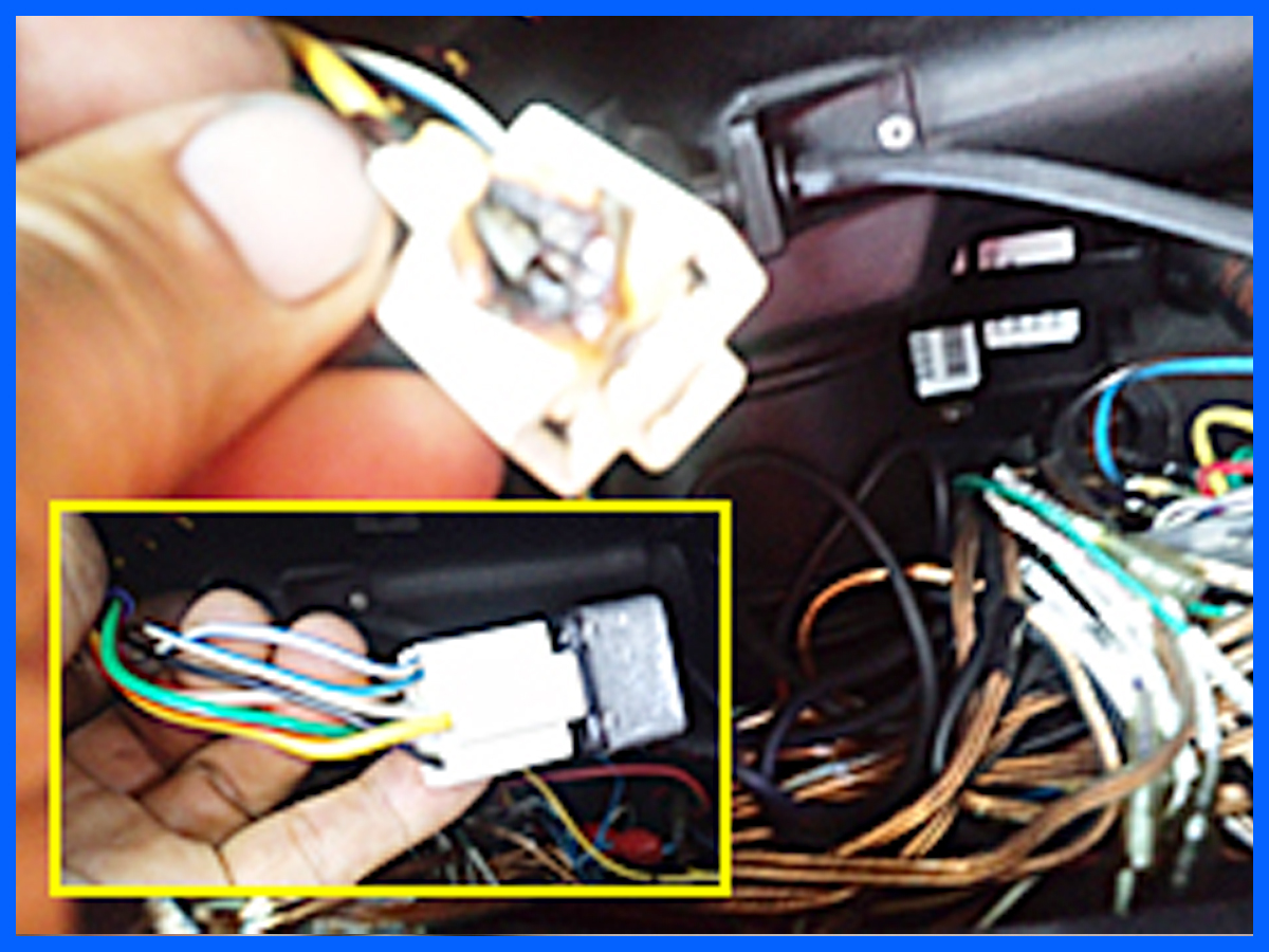 Hライトリレー交換