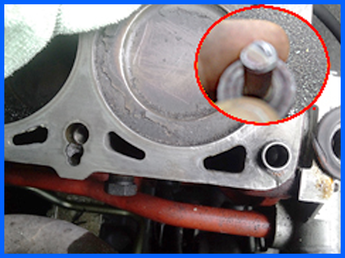 エキマニのボルト折れ