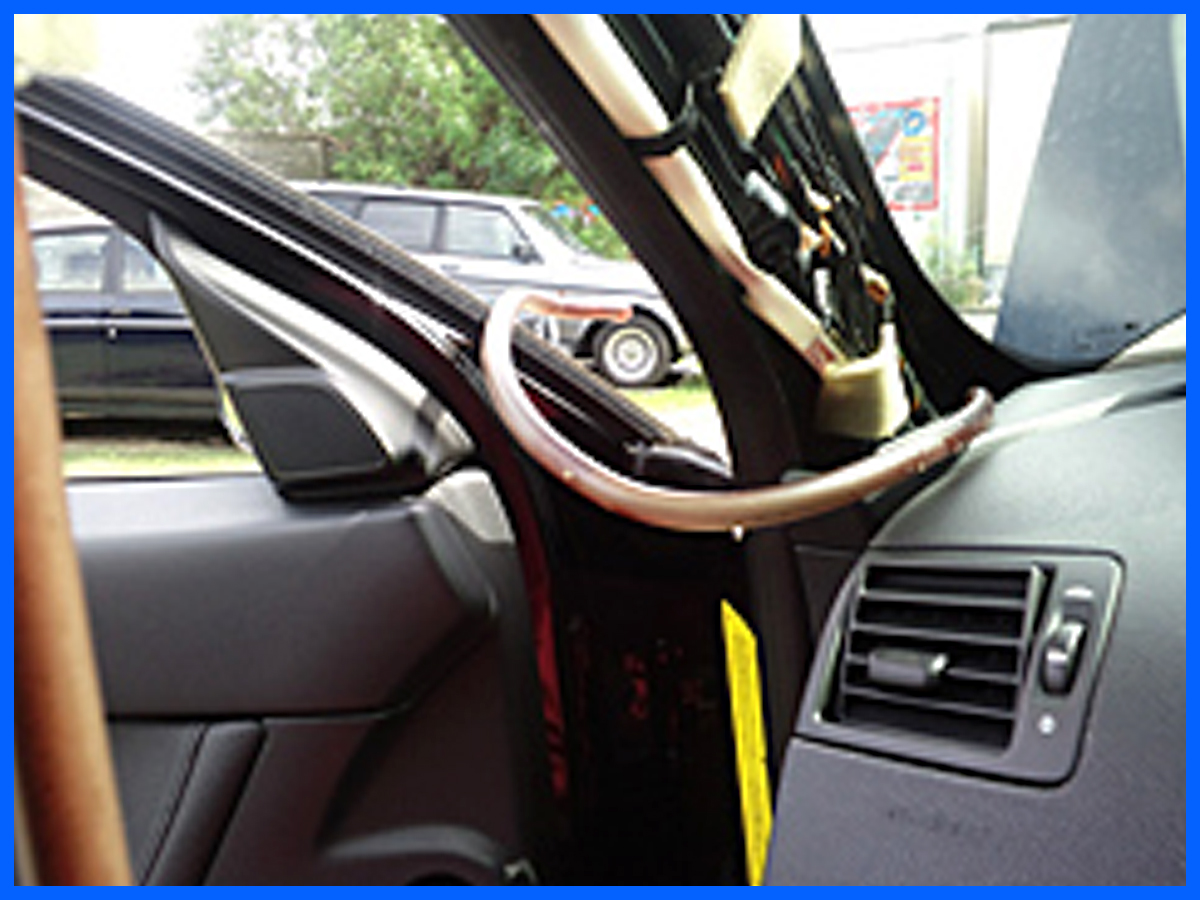 サンルーフから雨漏り